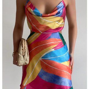 Runaway The Label Mini Slip Dress - Small